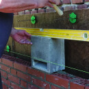 Fledermauseinbaustein 145mm mit R&uuml;ckwand, Grundstein oben geschlossen